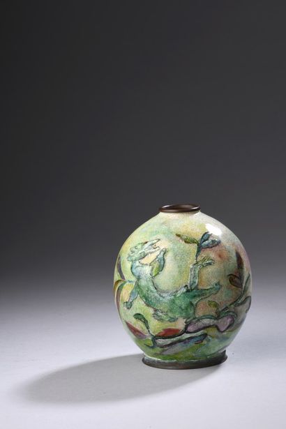 Camille FAURE (1874 - 1956)

Spherical vase...