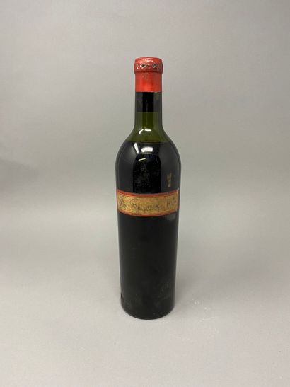 null 1 bottle CLOS FOURTET, 1° Grand Cru St-Émilion 1947 (vintage difficult to read...
