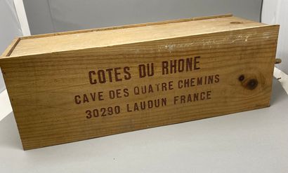 null Laudun, 1986, Côte du Rhône, les vignerons des quatre chemins à Laudun, 30 ml
Bouteille...