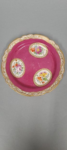 null Part of service in porcelain Meissen Marcolini for the Turkish market, decoration...