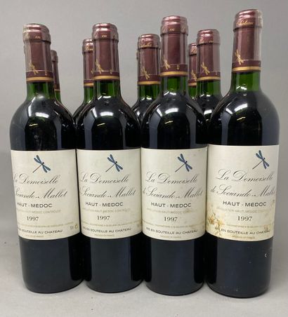 null 12 bottles La Demoiselle de Sociando-Mallet, Haut Médoc, 1997, 750 ml