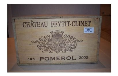 null 12 bottles CH. FEYTIT-CLINET, Pomerol 2000 cb