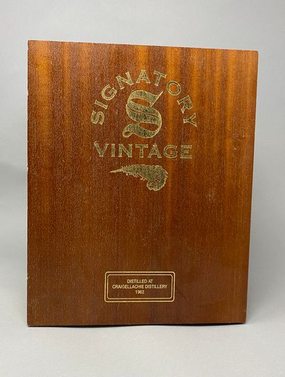 null 1 bottle SCOTCH WHISKY "Speyside Single Malt", Craigellachie 40 years (The Signatory...
