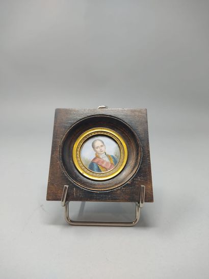 null Trois miniatures XVIII et XIXeme siècle