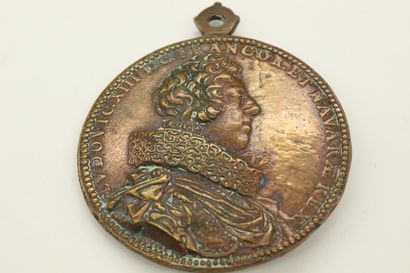 DUPRE Medal Louis XIII and Anne of Austr...