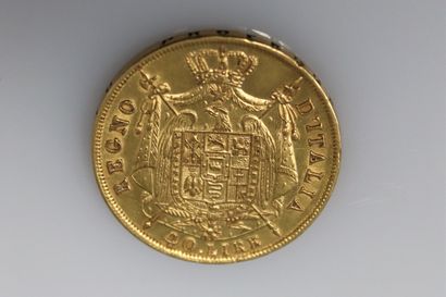 null ITALY
40 Gold Lira 1814 Milan
TTB
