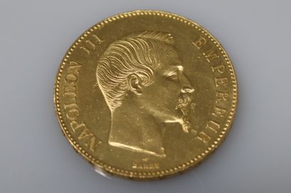NAPOLEON III
100 Francs or 1858 A type non...