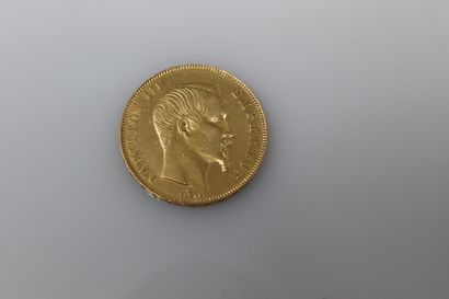 NAPOLEON III
50 Francs or 1858 A type non...
