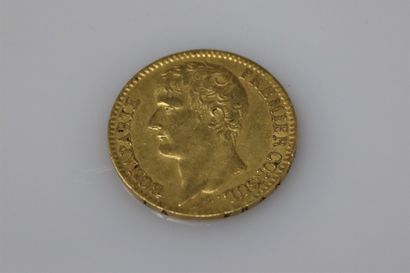 Gold coin 40 Franc Bonaparte 1st Consul (An...
