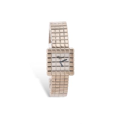 null CHOPARD ICE CUBE 

Circa 2000

n° 1309

Ladies' wristwatch in 18k (750) white...