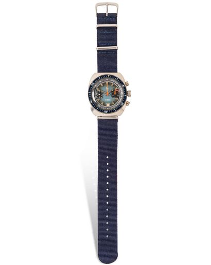 null LIP 

Vers 1970

Montre bracelet pour homme en acier de type chronographe, cadran...