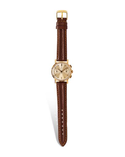 null ZENITH 

Vers 1960

N° 294A410

Montre bracelet pour homme en or jaune 18k (750)...