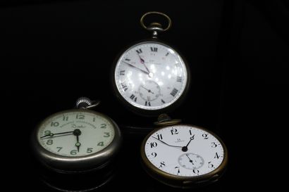 null LIP - OMEGA - DUKE

Lot de montres de gousset en métal comprenant: 

- une montre...