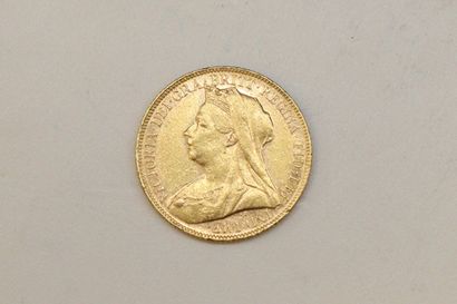 Sovereign in yellow gold VICTORIA (1899)

Weight...