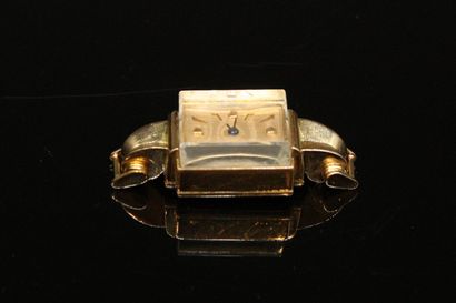 null KIRBY BEARD & C°

Boitier de montre de dame en or jaune 18k (750), cadran doré...