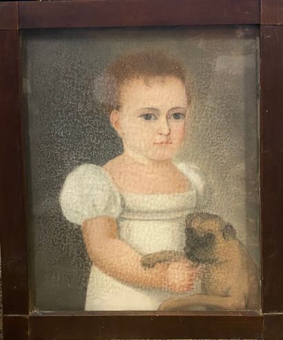 null XIXth CENTURY SCHOOL

Young girl and her pug, pastel

37 x 30 cm