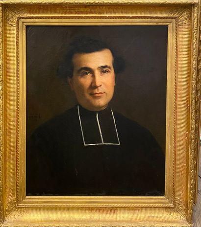 null DURANGEL Leopold (1828-1891/98)

Portrait of a priest, 1872

Oil on canvas signed...