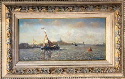 null Modern School 

Edge of a river 

Oil on panel 

signed lower right



We joined...