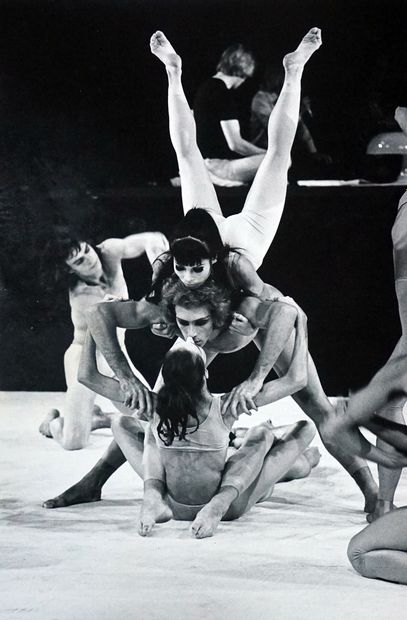 null Ballet de Maurice Béjart Stimmung 

tirage vintage, tampon de l'auteur au dos...