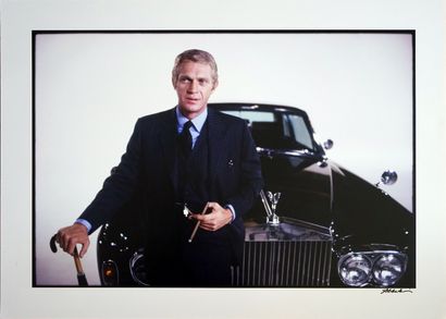 null Steve McQueen sur le tournage de « L'Affaire Thomas Crown « 1968

tirage sur...