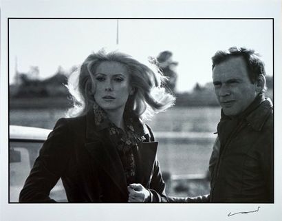 null Catherine Deneuve et Jean Louis Trintignant 1974

tirage sur papier Baryta,...
