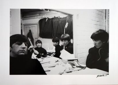 null The Beatles Liverpool 1962

tirage sur papier Baryta , signé a l'encre noire...