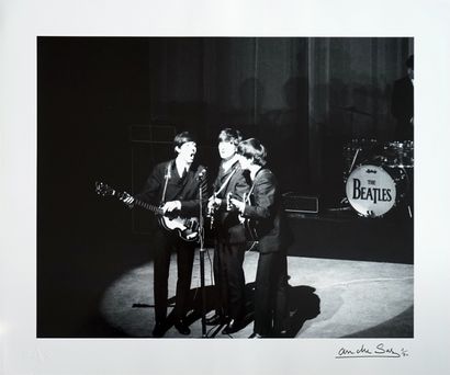 null The Beatles Versailles 1964

tirage sur papier Baryta, signé a l'encre noire...