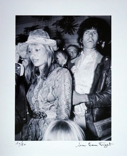 null Keith Richards and Anita Pallenberg

print on Fujifilm paper, signed and numbered...