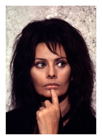 null Sophia Loren 

tirage sur papier argentique, signé et numéroté 1/20 par l'estate...
