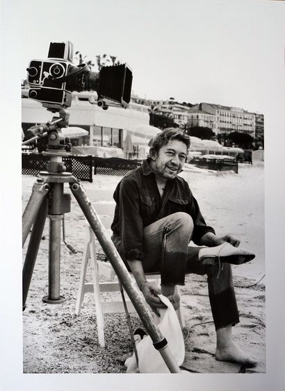 null Serge Gainsbourg Cannes 1983

tirage sur papier Baryta ,signé et numéroté 3/20...