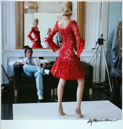 null Valentino essayage Haute Couture Paris

tirage sur papier argentique, signé...