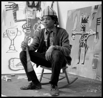 null Jean Michel Basquiat NYC 1982

tirage sur papier photo Museum Canson , signé...