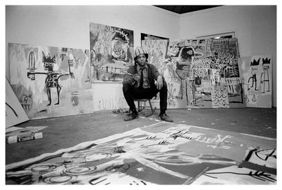null Jean Michel Basquiat NYC 1982

tirage sur papier Baryta, signé au dos, certificat...