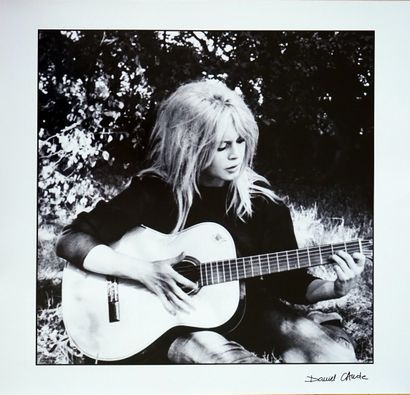 null Brigitte Bardot 

print on silver paper, signed and numbered 6/20 by the author

53...