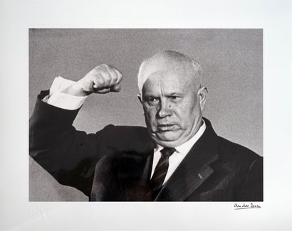 null Nikita Khrouchtchev

tirage sur papier argentique, signé a l'encre noire sous...