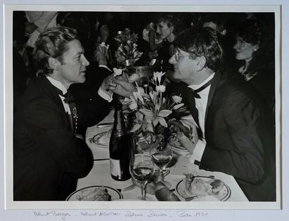 null Helmut Newton et Helmut Berger Paris 19781

tirage argentique sur papier photo...