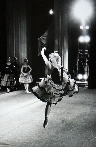 null Ballet Bolchoï Avril 1972 Maximova 

 tirage vintage, tampon de l'auteur au...