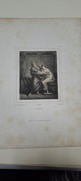 null Pierre - Paul PRUD'HON (1758-1823) d'après 
Déploration du Christ par Franquinet,...