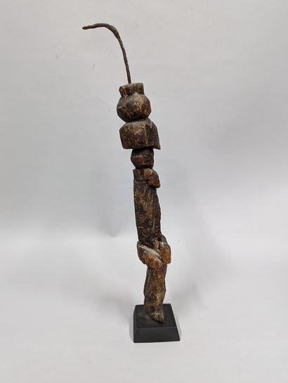 null Mali
Dogon hermaphrodite statuette 
H. 42 cm