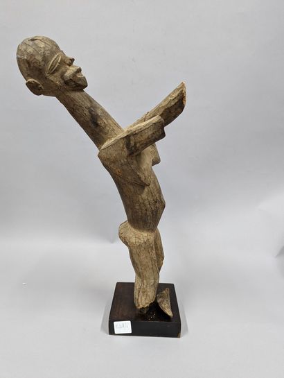 null Burkina Faso
Large lobi statue with arms on the front of the body, arms broken,...