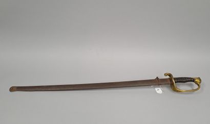 null Infantry officer's saber. 
Model 1845-1855. 
ABE