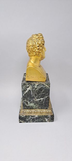 null PRADIER James (1790-1852) d'ap.
Buste de Louis Philippe, 
épreuve en bronze...