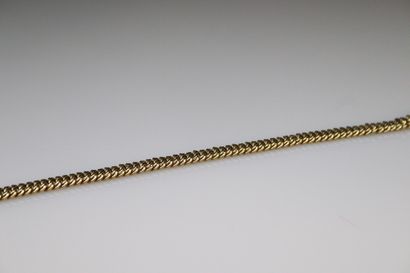 null Bracelet en or 18k (750) en maille serrée
Tour de poignet : env. 19 cm - Poids:...