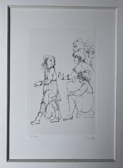 FINI Léonor 
Engraving signed and numbered,...