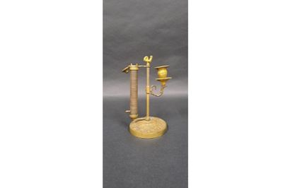 null Candle screen of table XIXth century

Candle holder in brass and gilded brass...