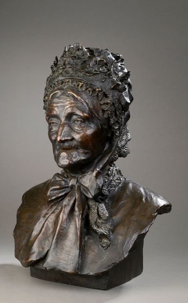 BERNSTAMM Léopold, 1859-1939
L’âge mûr
bronze...