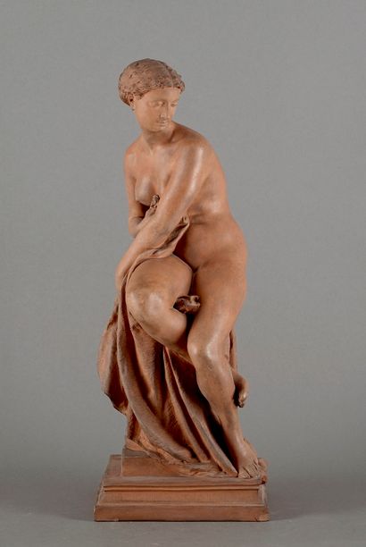 null CODINA Y LANGLIN Victoriano, 1844-1911
Bather
terracotta (small chips)
on one...