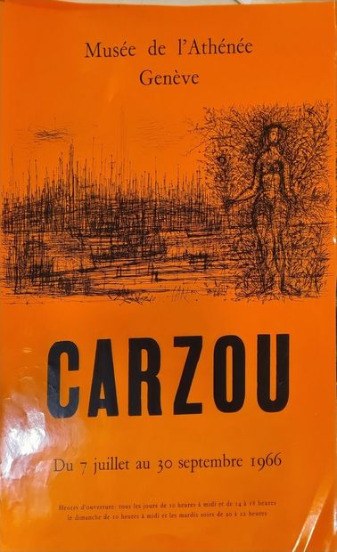 CARZOU Jean, after 
Carzou at the Athénée...