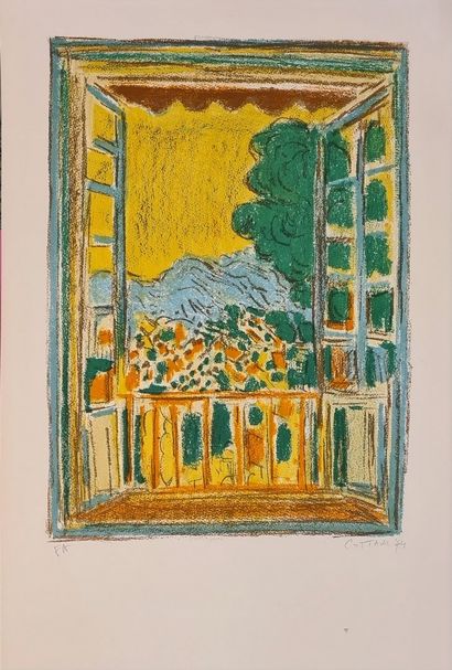 null COTTAVOZ André (1922-2012)
The Window, 74 - Rue Montorgeuil, 73 - The Greenhouses,...