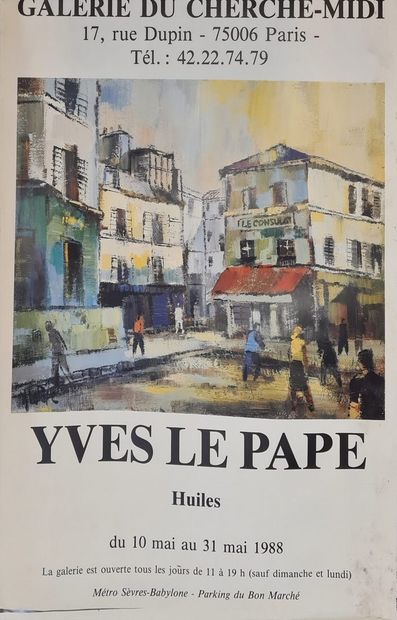 P. Cezanne [AFFICHES]
- Prassinos, tapisseries, retrospective, à la galerie Inard,...